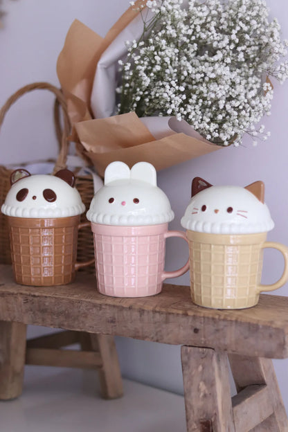 M04 Concombre Animal Ice Mug